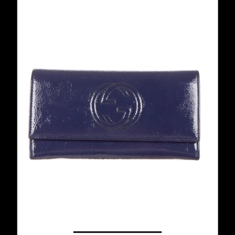 GUCCI SOHO UNIFORM CONTINENTAL WALLET